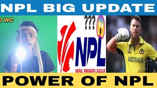 Why Warner Playing Nepal Premer league [upl. by Osber]