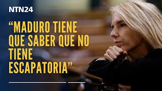 quotMaduro tiene que saber que no tiene escapatoriaquot diputada Cayetana Álvarez de Toledo en NTN24 [upl. by Eilloh]