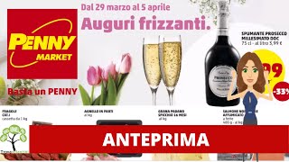 VOLANTINO PENNY MARKET dal 29 Marzo al 5 Aprile 2021 [upl. by Eillas]