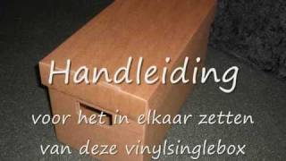 instructievideo voor de vinylsingle box [upl. by Notrab]