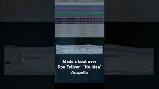 Don Toliver “No Idea” remix beatbreakdown dontoliver remix [upl. by Smeaj]