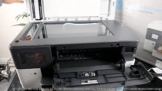 HP OFFICEJET PRO 7720 WIRELESS ALL IN ONE PRINTER UNBOXING AND FULL TOUR OF THIS HIGH QUALITY GEAR [upl. by Rushing836]