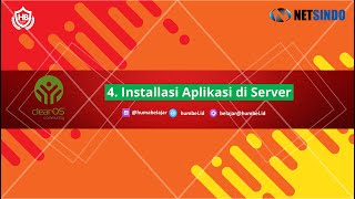 4 Installasi Aplikasi di Server ClearOS [upl. by Medeah243]