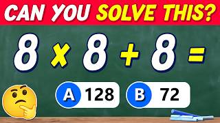 Can You Pass This Math Quiz  Easy Medium amp Hard 🤓➕🧠 [upl. by Libbi]