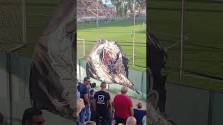 REGGINA vs Licata 201024 la Curva Sud 🇶🇦 [upl. by Ades385]