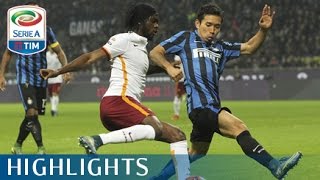 Inter 10 Roma  Highlights  Matchday 11  Serie A TIM 201516 [upl. by Etterraj]