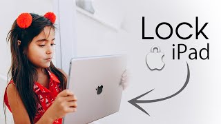 How to Lock iPad Screen For Baby guided access [upl. by Allesiram232]