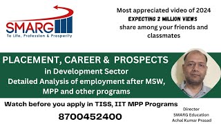 Placements in Social work Development and Policy based Courses TISS tiss2025 MSWplacement [upl. by Hallee]