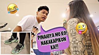 IBIBILI KO SIYA NG SAPATOS PRANK GALIT NA GALIT [upl. by Ellebyam326]