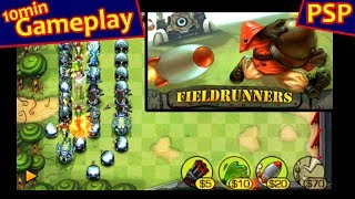 Fieldrunners  PSP Gameplay [upl. by Urdna]