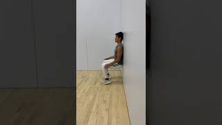 Tip Toe Wall Sits [upl. by Aivilo]