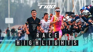 Race Highlights  2024 San Francisco T100  Mens amp Womens Races 📽 [upl. by Ettezil]