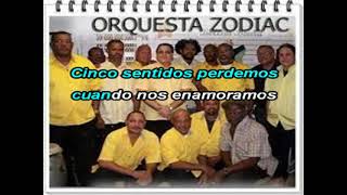 Karaoke Orquesta Zodiac Tremedo Problema [upl. by Nevek222]