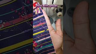 Piping lagane ka tarika how to attach sleeves simple pipingshortvideoviralshortlatestvideodress [upl. by Yesima]