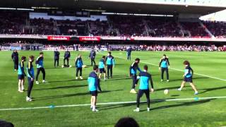 FC Barcelona rondo show tiki taka in training [upl. by Harts]