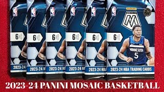 202324 Panini Mosaic Basketball 36Card Blaster Box Rip [upl. by Soutor]