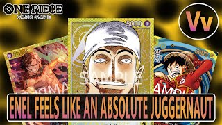 One Piece TCG Is Enel Still a Juggernaut Trigger and Removal Heavy Gains Life and Goes Big [upl. by Yellat242]