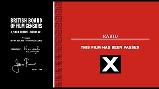 Rabid  BBFC Black Card [upl. by Landis79]