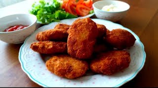 Nugget Nasıl Yapılır  Ev Yapımı Nugget Tarifi [upl. by Fredrick]