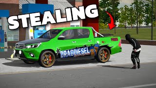 Stealing a DRAG DIESEL CONCEPTS from RACE TRACK AREA in CPM RP [upl. by Sonitnatsnoc]