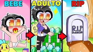 ¡LA VIDA Y LA MUERTE DE SRJUANCHO EN ROBLOX 👶🧑 BROOKHAVEN CICLO DE VIDA 😱 SRJUANCHO ROBLOX [upl. by Htenay]