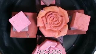 Semi Two Toned Reforms  ASMR  Oddly Satisfying  Relaxing  Gym Chalk Crushing [upl. by Newbill]