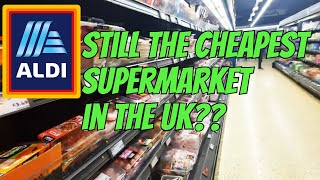 Grocery shopping in London What can £50 pounds get me in Aldi [upl. by Zerep]