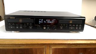 Denon CD Recorder [upl. by Akihsar365]