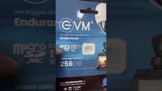 EVM 256GB Endurance 4K Micro SD Card Ultimate Storage for HighQuality Videoquot [upl. by Barnum883]