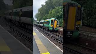 Class 377 arriving at Dormans 5924 [upl. by Levina829]