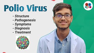 Poliomyelitis  Polio Virus  Virology  Microbiology bangla lecture [upl. by Naltiak403]