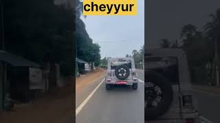 5 door thar in cheyyur thar car Riaz news trending politicalnews shorts [upl. by Lednik348]