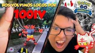 😱EL LITTEN 100 IV QUE VOLVIO LOCO A MEDIO LIMA  COMMUNITY DAY LITTEN  POKEMON GO PERU 2024 [upl. by Rudy]