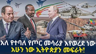 አለ የተባለ የጦር መሳሪያ እየወረደ ነውአሁን ነው ኢትዮጵያን መፍራት [upl. by Larochelle128]