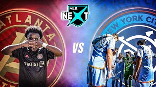 INSANE LAST SECOND COMEBACK  Atlanta United vs New York City FC U16 MLS Next [upl. by Eibrik844]