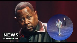 Martin Lawrence Jokes About Stroke During Live Show quotIm Probably Highquot  CH News [upl. by Hsirap]