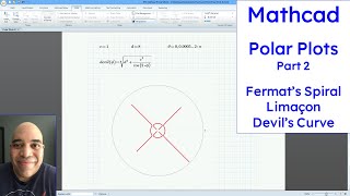 Mathcad Prime  Polar Plots II [upl. by Lokkin]