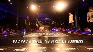 World BBoy Classic 2014  Pac Pac amp Sweet vs Strictly Business [upl. by Aneras50]