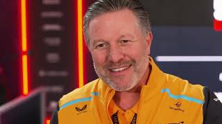 Zak Brown Interview  2024 Bahrain Grand Prix [upl. by Meggi]