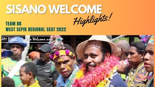 Sisano Welcome Hightlights  Team BK 2022  West Sepik Regional Seat [upl. by Ranitta18]