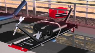 ASGCO TruTrainer Troughing Idler Video [upl. by Irpac]