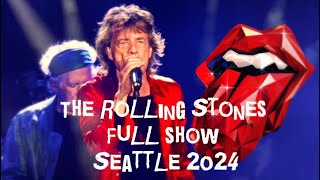 The Rolling Stones FULL SHOW Seattle Hackney Diamonds Tour May 15th 2024 [upl. by Allistir]