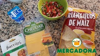 🧀 SALSA CHEDDAR PARA NACHOS 2 INGREDIENTES  COMPRITA MERCADONA [upl. by Kram]