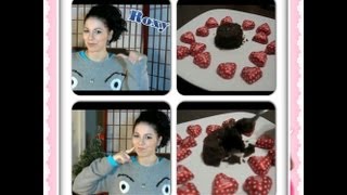 Speciale San Valentino Tortino al cioccolato Al Microonde Pronto in 5 minuti [upl. by Nnayr280]