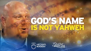 God’s name is not Yahweh – Proof from Jewish Rabbis [upl. by Annoda]