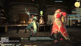 FFXIV Patch 23 Quest  Simply To Dye For Artifact Dye 071214 [upl. by Bernadine]