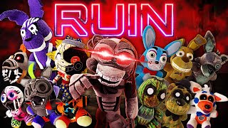 FNAF RUIN Plush  The Movie FULL MOVIE [upl. by Halle]