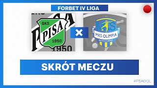 Skrót meczu Pisa Barczewo  Olimpia Olsztynek 63 [upl. by Ayitahs]