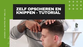 HOE MOET JE OPSCHEREN EN KNIPPEN TUTORIAL [upl. by Diarmit]