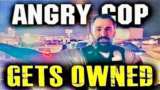 Cop Rolls Up HARD Then Gets Punked • Cops Owned [upl. by Tiffi]